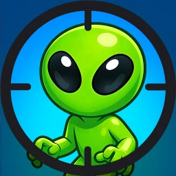 أيقونة Stickman Sniper: Alien Hunt